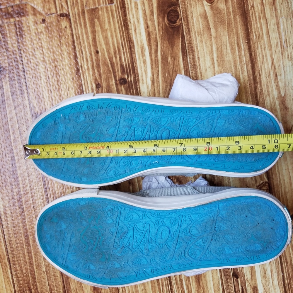 Blowfish Malibu Marley Slip On Canvas Sneakers Gray Green 9.5 - Picture 10 of 12